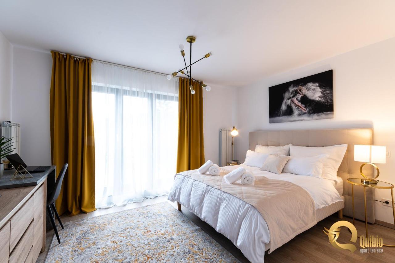 Quibio Apart Terrace Braşov Buitenkant foto