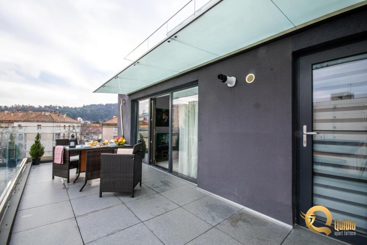 Quibio Apart Terrace Braşov Buitenkant foto