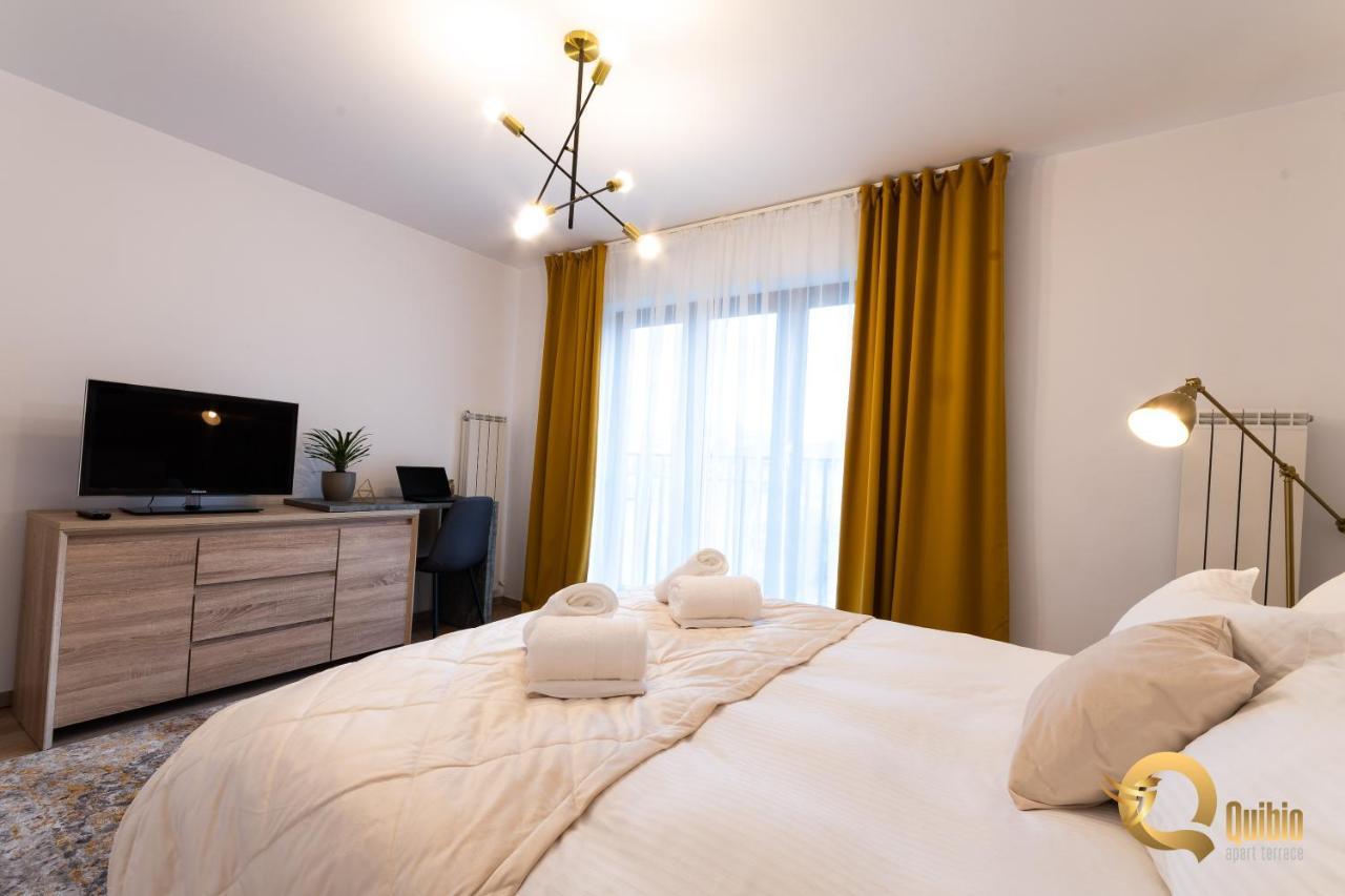Quibio Apart Terrace Braşov Buitenkant foto